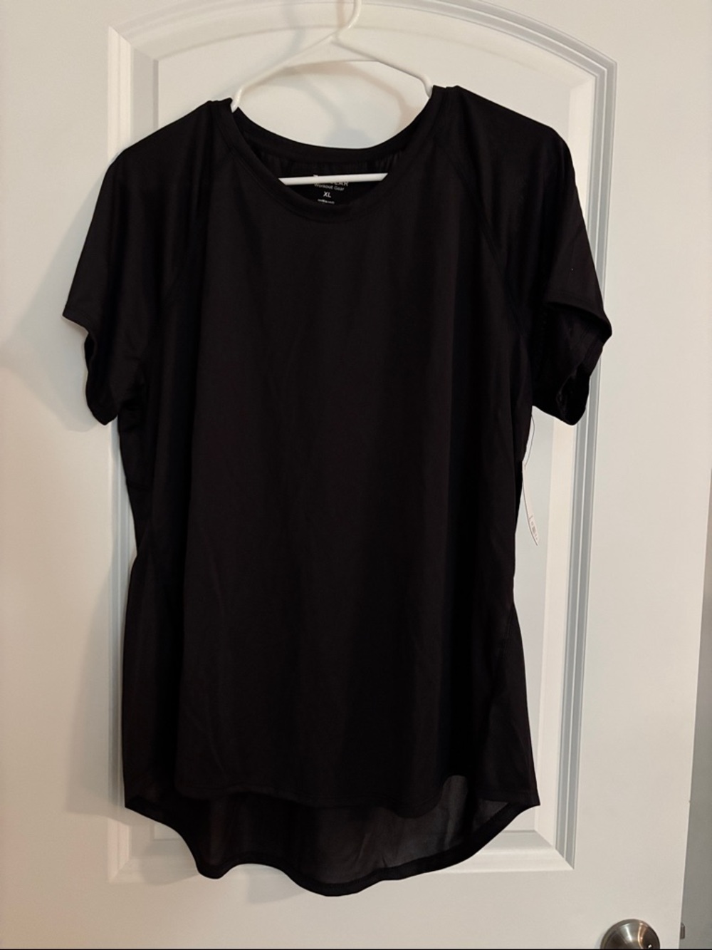 tek gear Women's Black Short Sleeve Athletic Tee